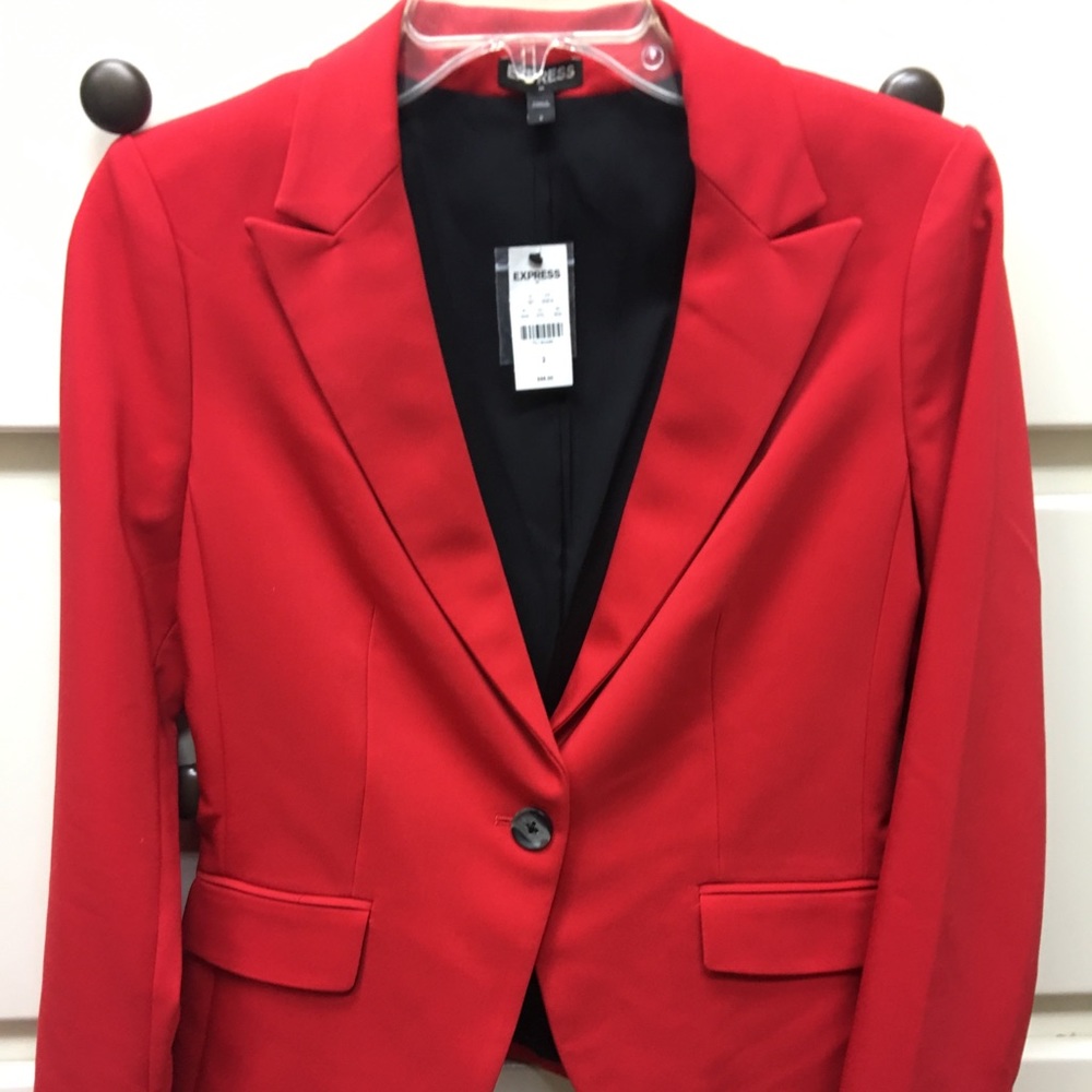 NWT!!  Ladies red blazer.